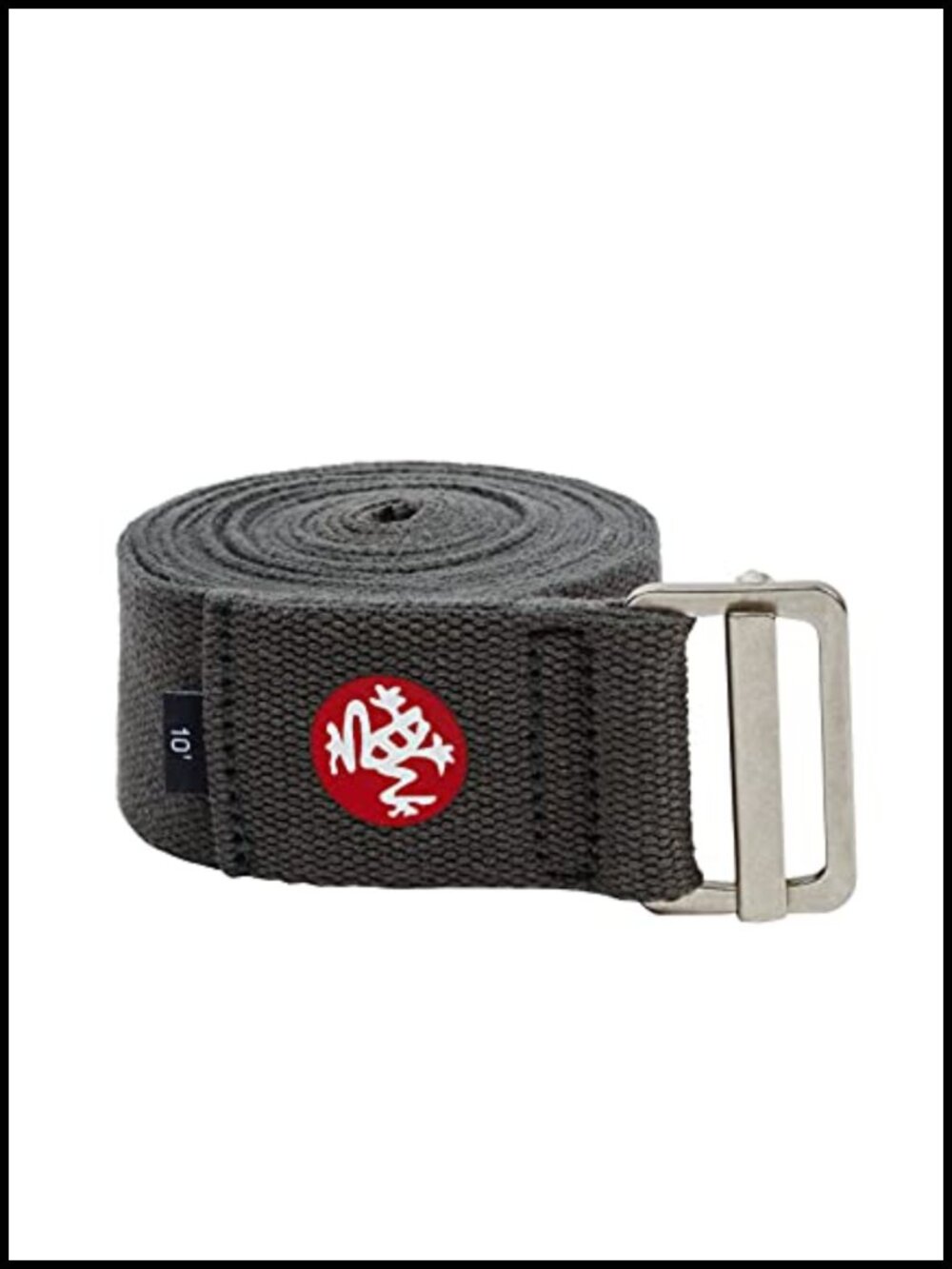 Yoga Strap Cotton 10 ft Interlocking Buckle Stretch Support